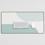 Modern Minimal Arch Abstract XXXV Desk Mat Gallery Image 1