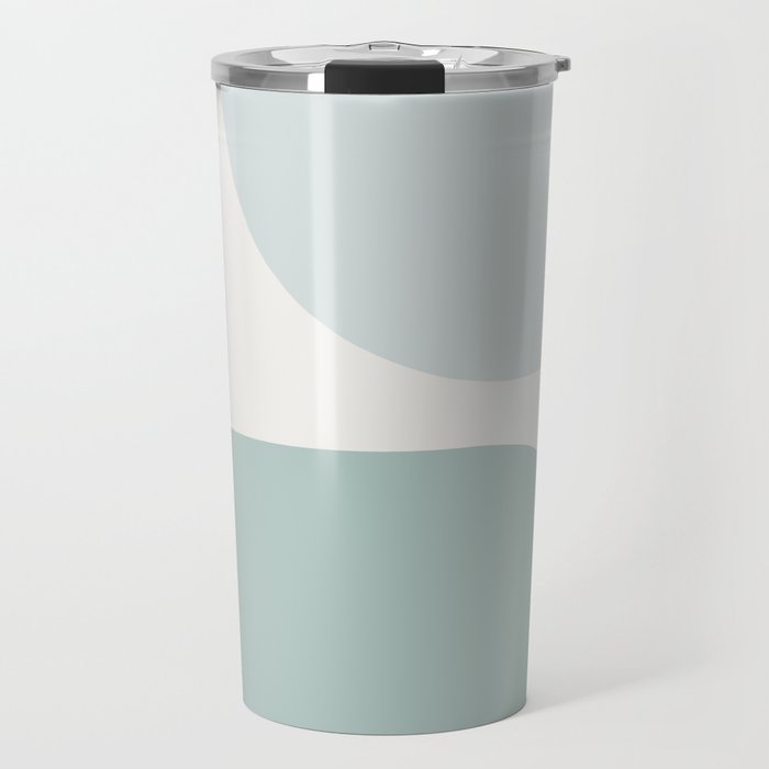Modern Minimal Arch Abstract XXXV Travel Mug Gallery Image 1
