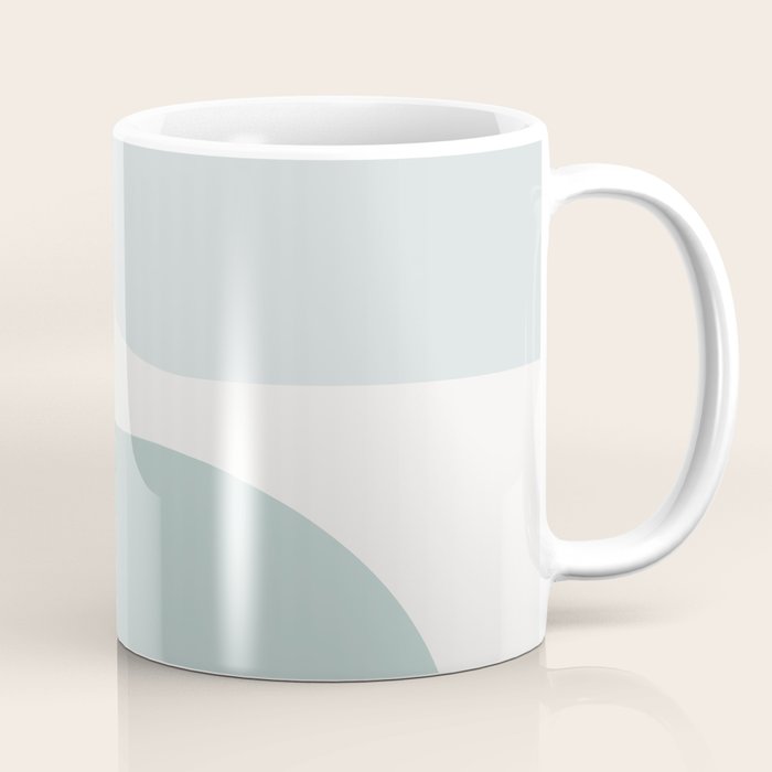 Modern Minimal Arch Abstract XXXV Coffee Mug Gallery Image 1