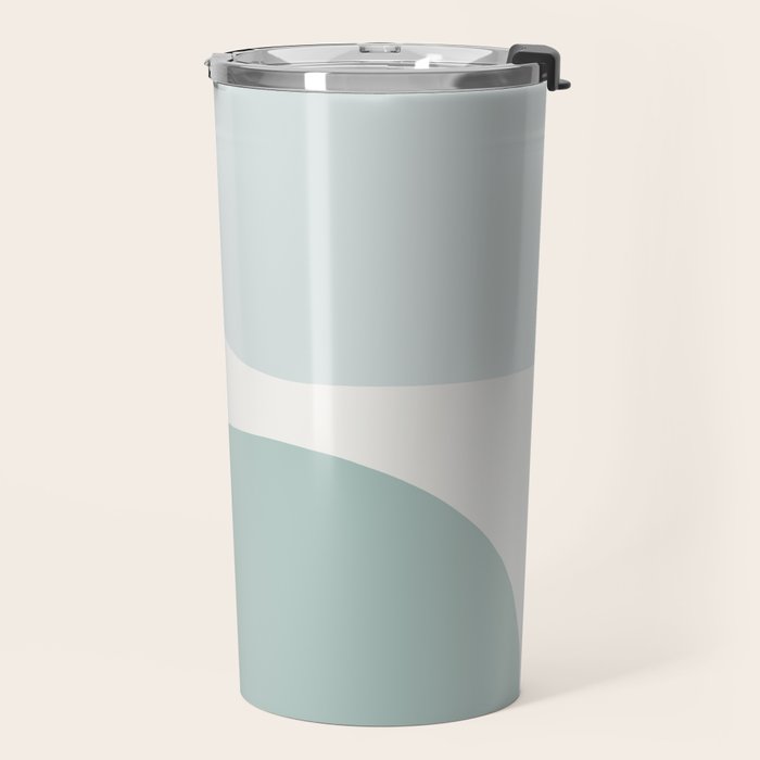 Modern Minimal Arch Abstract XXXV Travel Mug Gallery Image 2