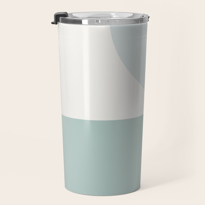 Modern Minimal Arch Abstract XXXV Travel Mug Gallery Image 3