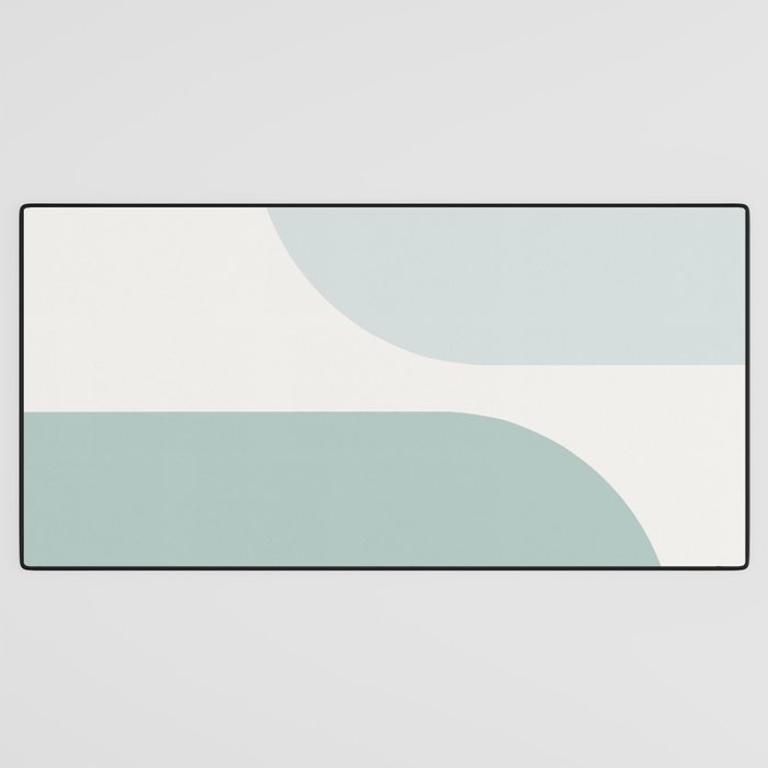 Modern Minimal Arch Abstract XXXV Desk Mat Gallery Image 3