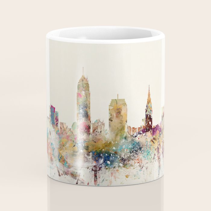 cleveland ohio skyline Coffee Mug Gallery Image 4