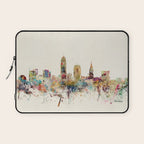 cleveland ohio skyline Laptop Sleeve Gallery Image 1