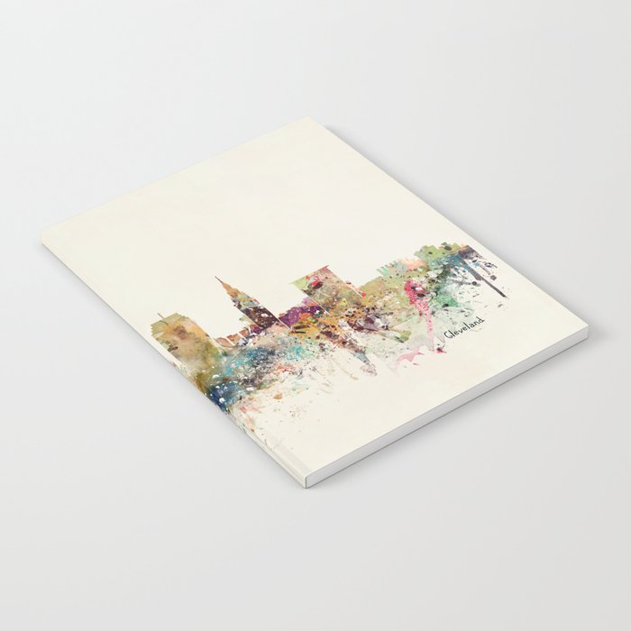 cleveland ohio skyline Notebook Gallery Image 2