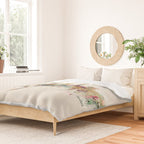 cleveland ohio skyline Duvet Cover Gallery Image 2