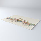 cleveland ohio skyline Rug Gallery Image 3