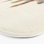 cleveland ohio skyline Bath Mat Gallery Image 3