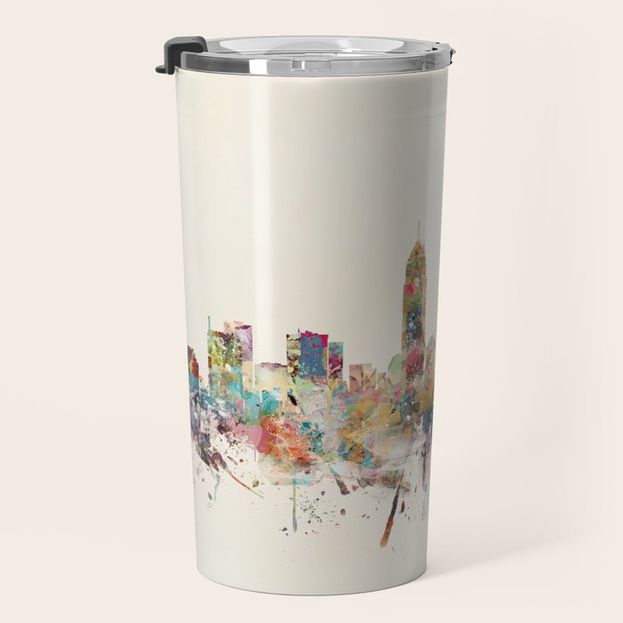 cleveland ohio skyline Travel Mug Gallery Image 3