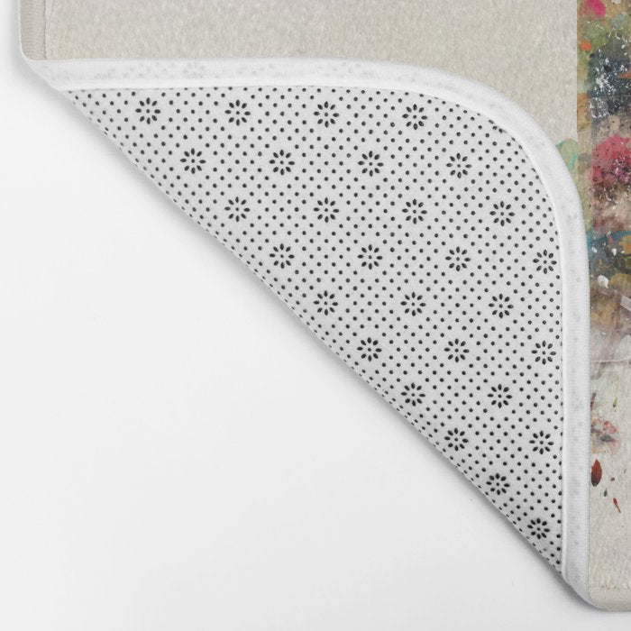 cleveland ohio skyline Bath Mat Gallery Image 2