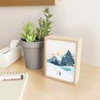 Happy Little Wildlife Mini Art Print Gallery Image 2