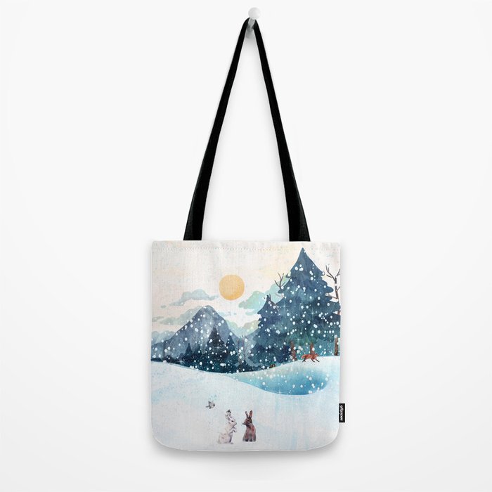 Happy Little Wildlife Tote Bag Gallery Image 2