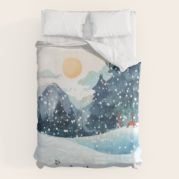 Happy Little Wildlife Duvet Cover Gallery Image 6