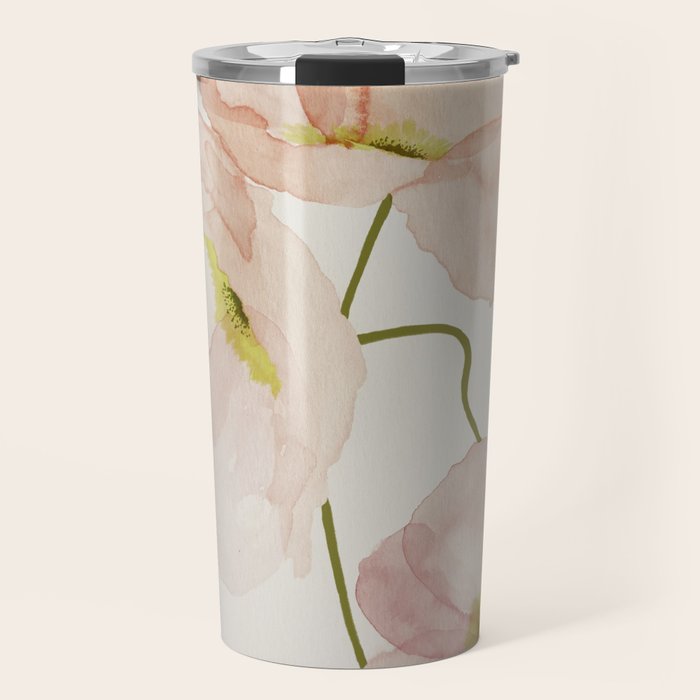 Silk Poppies Travel Mug Gallery Image 1
