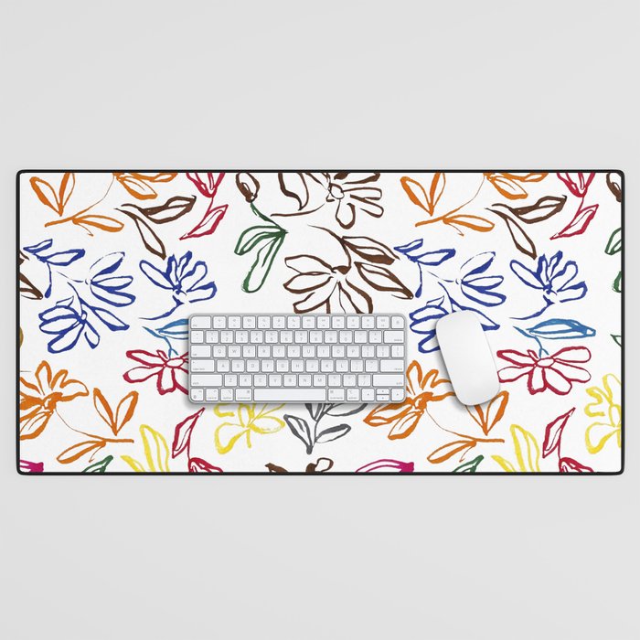 Picasso Dancing Flowers Desk Mat Gallery Image 1
