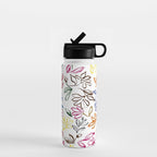 Picasso Dancing Flowers Water Bottle Gallery Image 1