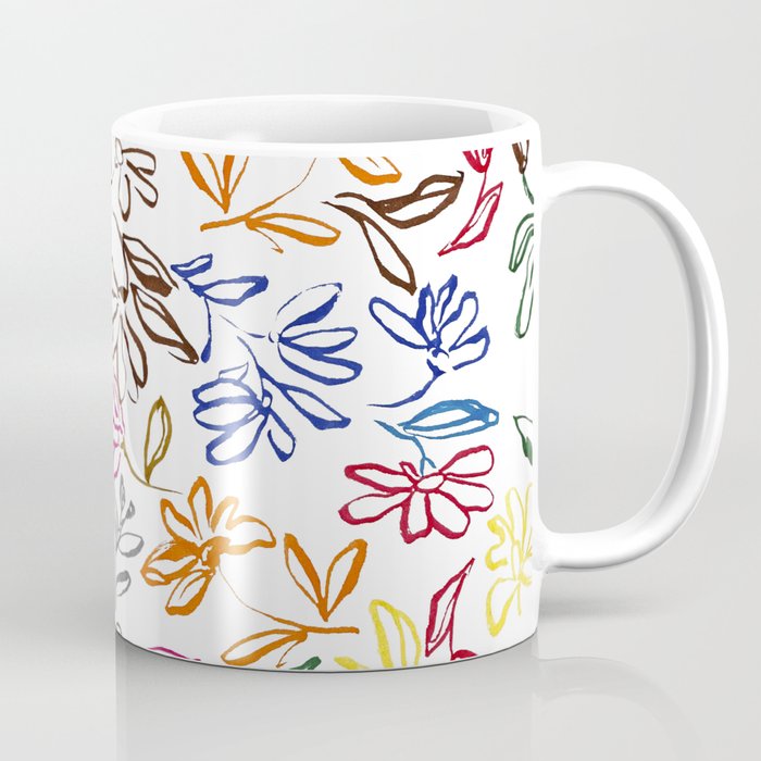 Picasso Dancing Flowers Coffee Mug Gallery Image 1