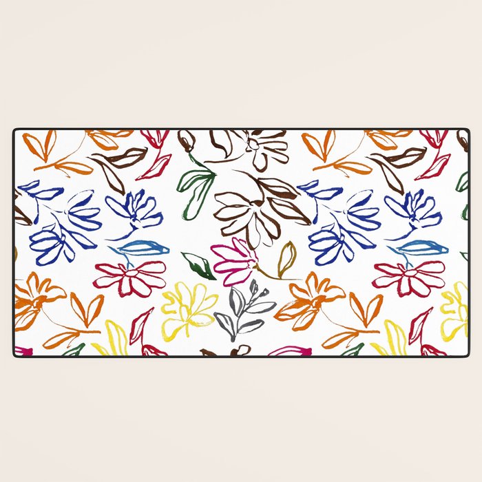 Picasso Dancing Flowers Desk Mat Gallery Image 3