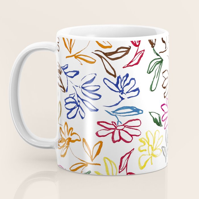 Picasso Dancing Flowers Coffee Mug Gallery Image 3