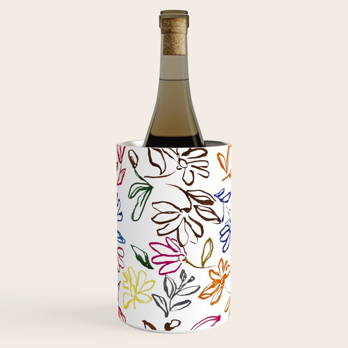 Picasso Dancing Flowers Wine Chiller Gallery Image 1