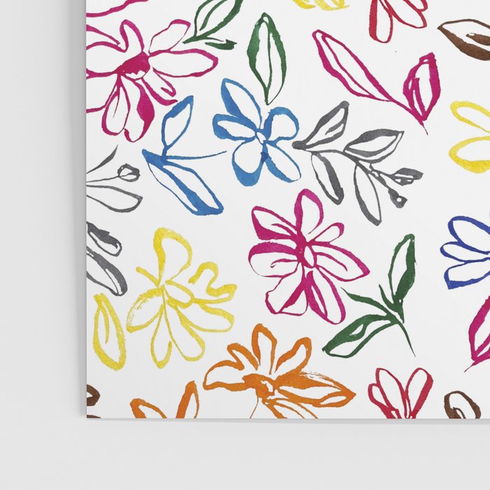 Picasso Dancing Flowers Poster Gallery Image 3