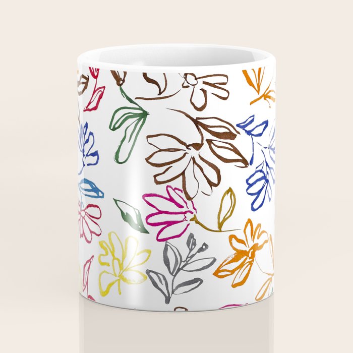 Picasso Dancing Flowers Coffee Mug Gallery Image 4