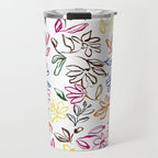 Picasso Dancing Flowers Travel Mug Gallery Image 1