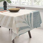 Abstract Art Tropical Leaves  Tablecloth Gallery Image 3