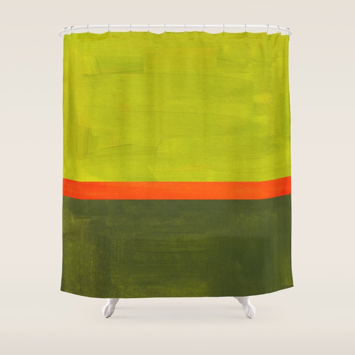 Kiwi Seed Shower Curtain Gallery Image 1