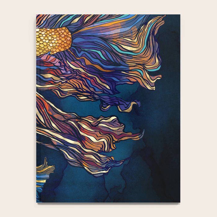 Metallic Betta Fish Notebook Gallery Image 4