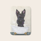 Scottie scottish terrier dog bath bubble bath soap clawfoot tub  Bath Mat Gallery Image 1