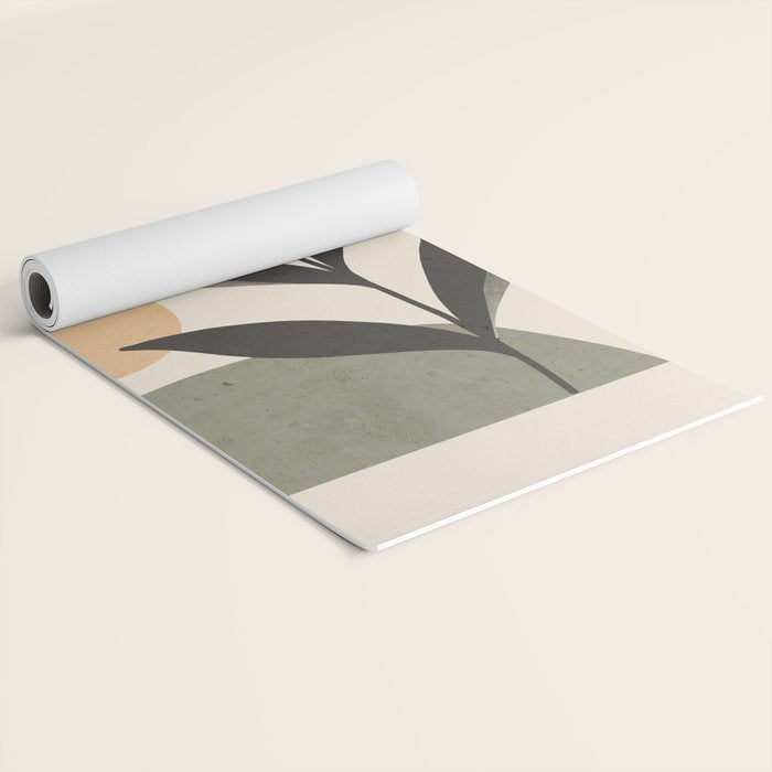 Abstract Minimal -Plant 9 Yoga Mat Gallery Image 2