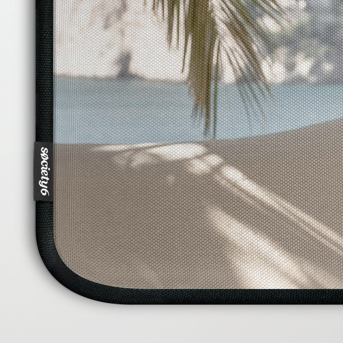 Mediterranean Spain Travel Palm Leaf Laptop Sleeve Gallery Image 3