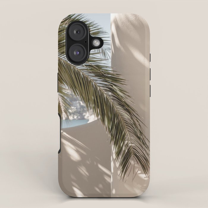 Mediterranean Spain Travel Palm Leaf iPhone Case Gallery Image 1