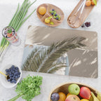 Mediterranean Spain Travel Palm Leaf Cutting Board Gallery Image 2