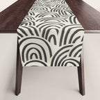 Charcoal Arches #1 Table Runner Gallery Image 1