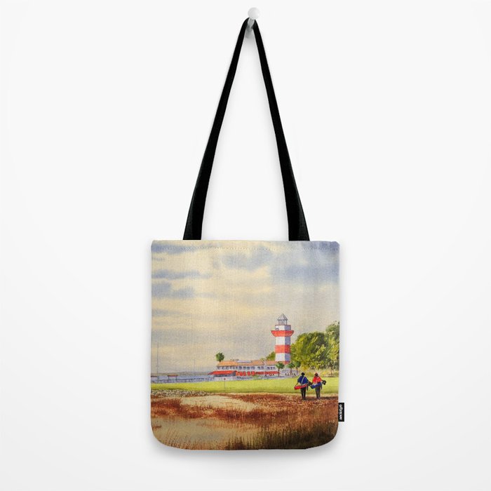 Harbor Town Golf Course 18th Hole South Carolina Tote Bag Gallery Image 2