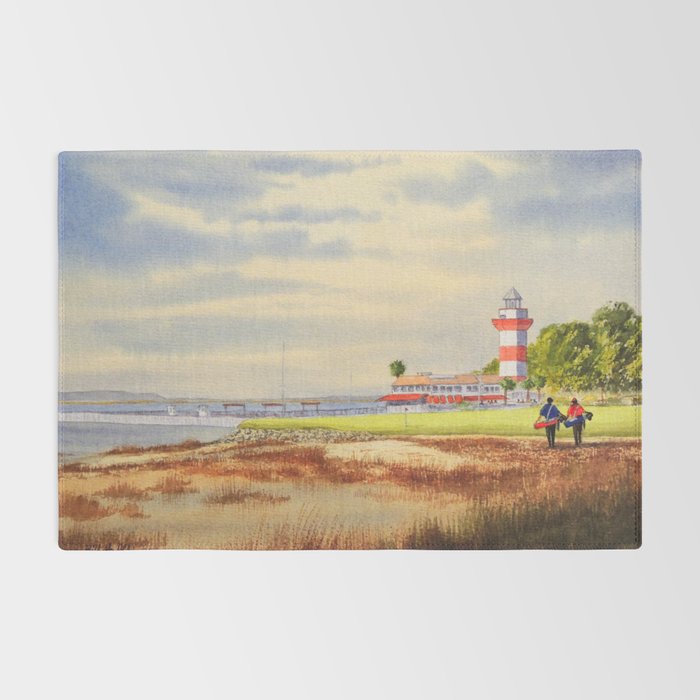 Harbor Town Golf Course 18th Hole South Carolina Rug Gallery Image 2