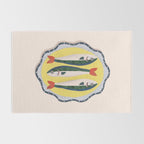 Fish On A Plate Rug Gallery Image 2
