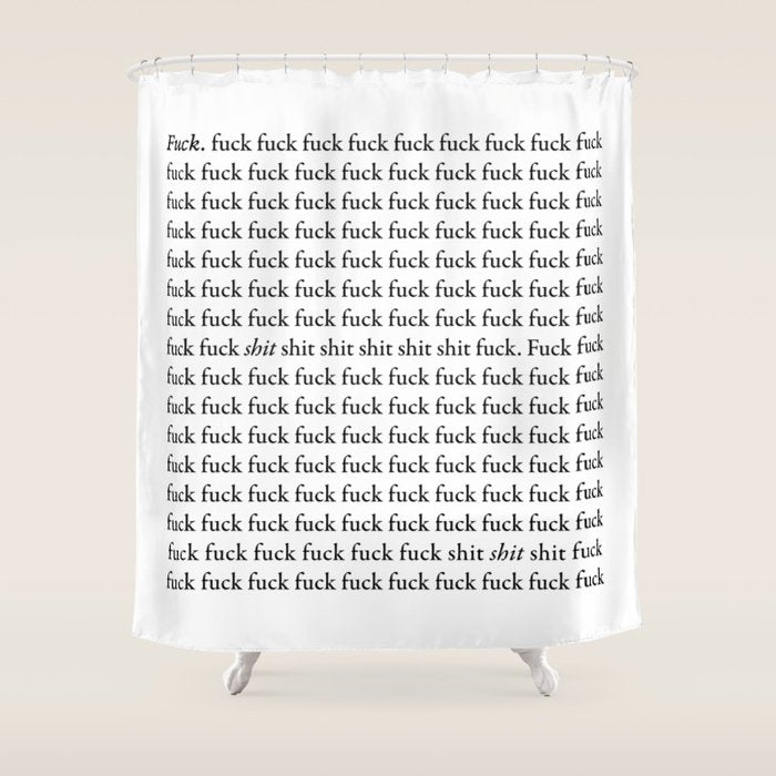 Daily Journal Shower Curtain Gallery Image 1