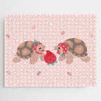 Tortoises love strawberries Jigsaw Puzzle Gallery Image 1