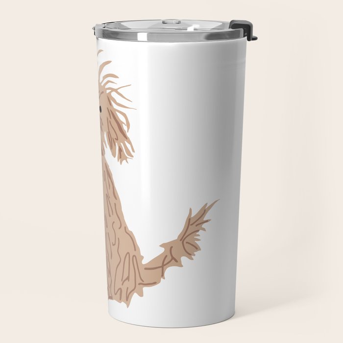 Doggy day cream version Travel Mug Gallery Image 2