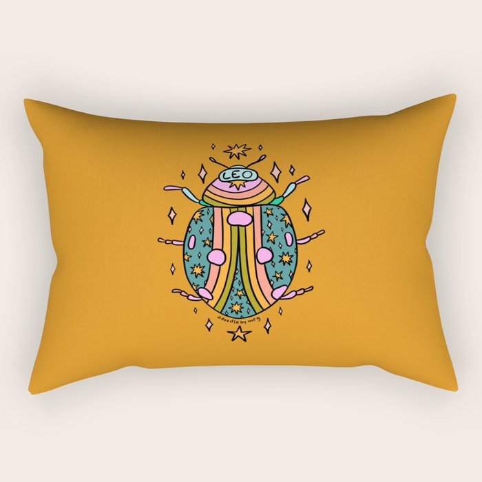 Leo Ladybug Rectangular Pillow Gallery Image 2