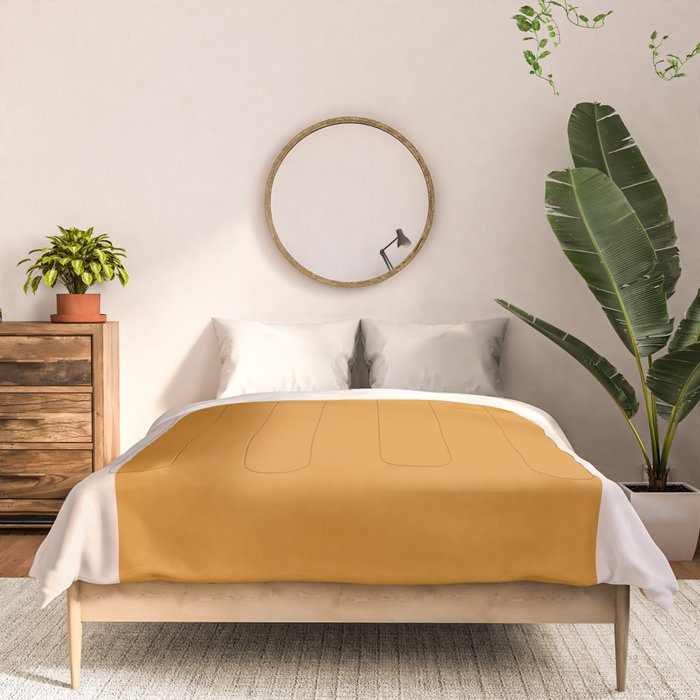 Arch (Yellow & Pale Pink) Comforter Gallery Image 3