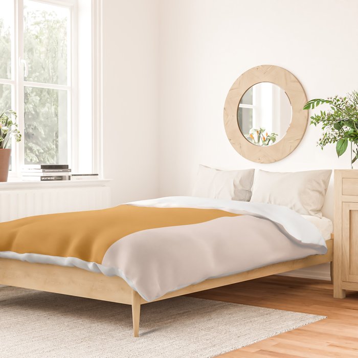 Arch (Yellow & Pale Pink) Duvet Cover Gallery Image 2