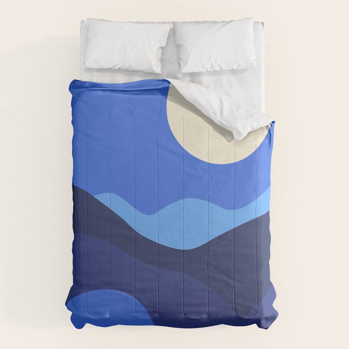 Full Moon Rising Comforter Gallery Image 6