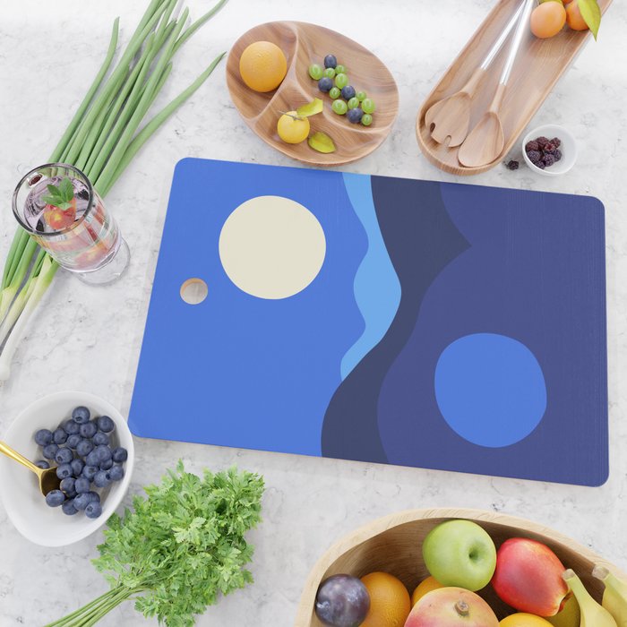 Full Moon Rising Cutting Board Gallery Image 2