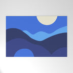 Full Moon Rising Welcome Mat Gallery Image 1