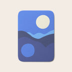 Full Moon Rising Bath Mat Gallery Image 1