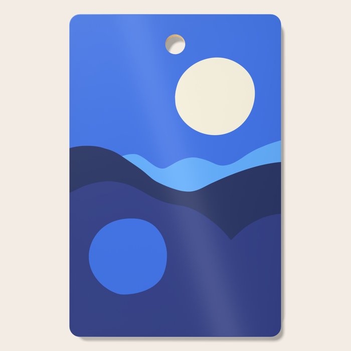 Full Moon Rising Cutting Board Gallery Image 1